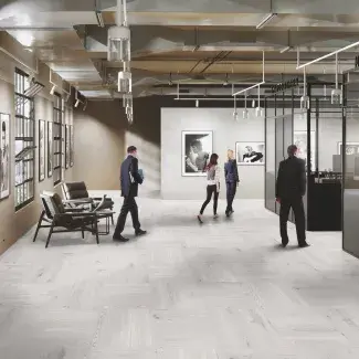 My Saga² City Oak light grey - Room scene